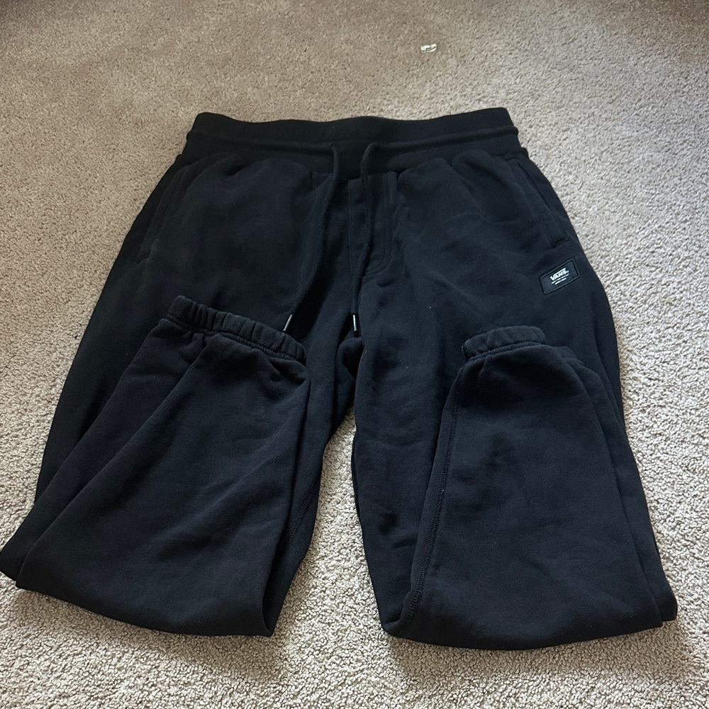 Vans Black Loose Fit Joggers